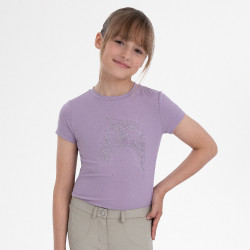 Euro-Star Michela Kids T-shirt met korte mouwen Vlierbes Bruin