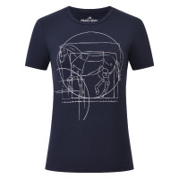 Top manches courtes Euro-Star Mira femme Marine Bleu marine Top manches courtes Euro-Star Mira femme Marine Bleu marine