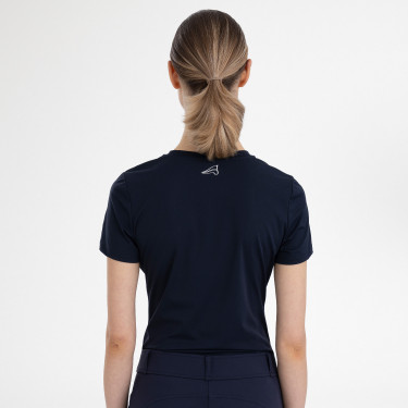Dames T‑shirt met korte mouwen Euro-Star Mira Marine Marineblauw