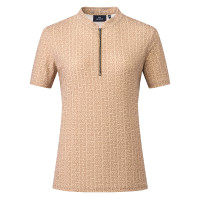 HV Polo Nancy dames T-shirt met korte mouwen Champagne Beige