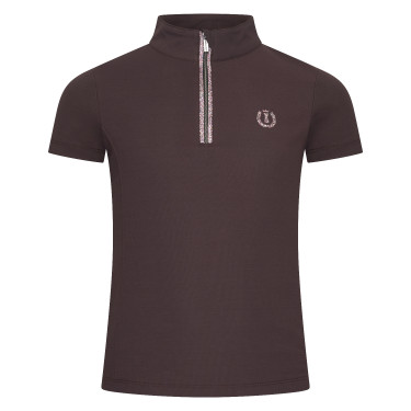 T-shirt met korte mouwen Imperial Riding Arly Kids Chocolade Bruin