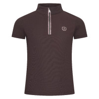 Top manches courtes Imperial Riding Arly Kids Chocolat Marron