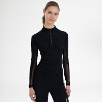 Top manches longues Euro-Star Joline femme Noir Top manches longues Euro-Star Joline femme Noir