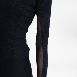Top manches longues Euro-Star Joline femme Noir