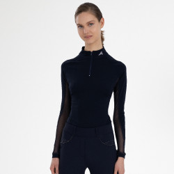 Euro-Star Joly dames longsleeve top Zwart