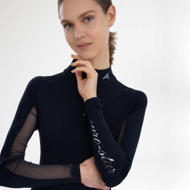 Euro-Star Joly dames longsleeve top Zwart