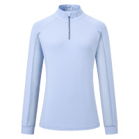 Euro-Star Joly dames longsleeve top Lichtblauw