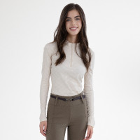 Top manches longues HV Polo Nadia Kit Blanc