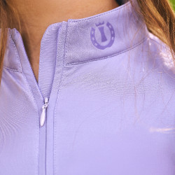 Lange mouwen top Imperial Riding Jamy mesh Kids Glycine Violet