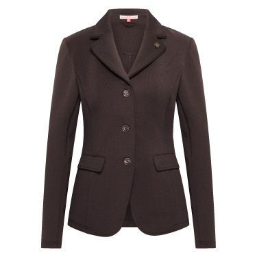 Wedstrijdjasje Imperial Riding Basic Glam dames Chocolade Bruin Wedstrijdjasje Imperial Riding Basic Glam dames Chocolade Bruin