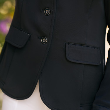 Veste de concours Imperial Riding Basic Glam Kids Noir