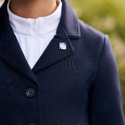 Veste de concours Imperial Riding Basic Glam Kids Marine Bleu marine
