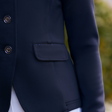 Veste de concours Imperial Riding Basic Glam Kids Marine Bleu marine