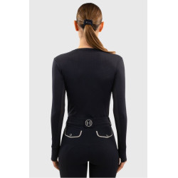Dames T-shirt met lange mouwen Harcour Bluvea Marine Marineblauw Dames T-shirt met lange mouwen Harcour Bluvea Marine Marineblauw