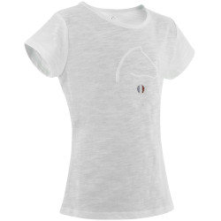 T-shirt Equithème Claire Enfant Blanc T-shirt Equithème Claire Enfant Blanc