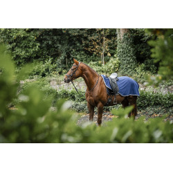 Couvre-reins Horseware Rambo polaire imperméable Marine / orage / gris argent Bleu marine Couvre-reins Horseware Rambo polaire imperméable Marine / orage / gris argent Bleu marine