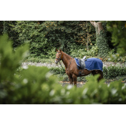 Couvre-reins Horseware Rambo polaire imperméable Marine / orage / gris argent Bleu marine Couvre-reins Horseware Rambo polaire imperméable Marine / orage / gris argent Bleu marine
