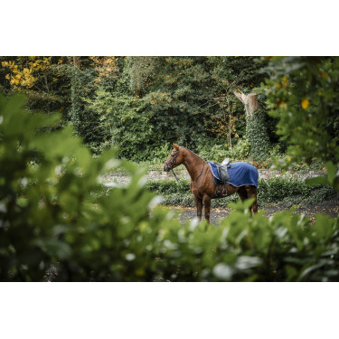 Couvre-reins Horseware Rambo polaire imperméable Marine / orage / gris argent Bleu marine Couvre-reins Horseware Rambo polaire imperméable Marine / orage / gris argent Bleu marine