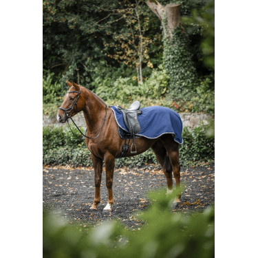 Couvre-reins Horseware Rambo polaire imperméable Marine / orage / gris argent Bleu marine Couvre-reins Horseware Rambo polaire imperméable Marine / orage / gris argent Bleu marine