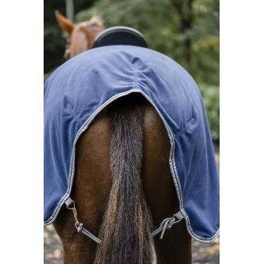 Couvre-reins Horseware Rambo polaire imperméable Marine / orage / gris argent Bleu marine Couvre-reins Horseware Rambo polaire imperméable Marine / orage / gris argent Bleu marine
