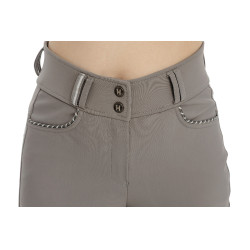 Pantalon Horseware Newmarket taille haute full seat Orage Bleu