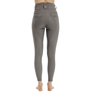 Pantalon Horseware Newmarket taille haute full seat Orage Bleu