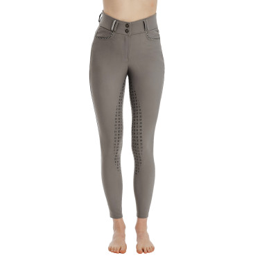 Pantalon Horseware Newmarket taille haute full seat Orage Bleu