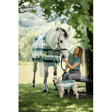 Pantalon Horseware Newmarket taille haute full seat Orage Bleu