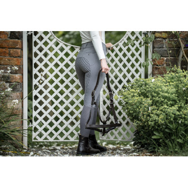 Pantalon Horseware Newmarket taille mi haute full seat Orage Bleu Pantalon Horseware Newmarket taille mi haute full seat Orage Bleu