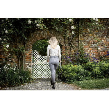 Pantalon Horseware Newmarket taille mi haute full seat Orage Bleu Pantalon Horseware Newmarket taille mi haute full seat Orage Bleu