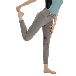 Pantalon Horseware Newmarket taille mi haute grip genoux Orage Bleu