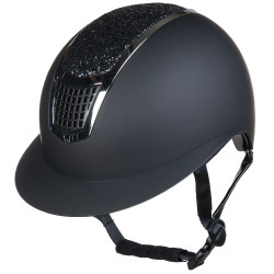 Casque Glamour Shield HKM Noir / argenté Casque Glamour Shield HKM Noir / argenté