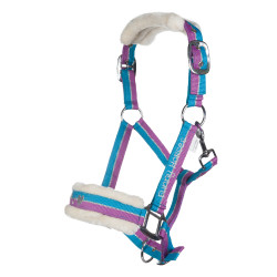 Halster Funny Horses HKM Violet / aqua / zilver