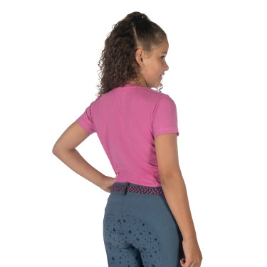 Kinder T-shirt Pony Club HKM Roze