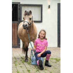Kinder T-shirt Pony Club HKM Roze