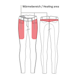 Pantalon chauffant Keep Warm Style 1/1 en silic. HKM Gris Pantalon chauffant Keep Warm Style 1/1 en silic. HKM Gris
