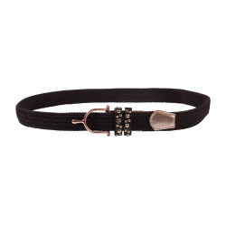 Elastische riem Rosegold Glamour Style HKM Bruin / roségoud Elastische riem Rosegold Glamour Style HKM Bruin / roségoud