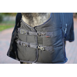 Couverture RugBe Indoor bleue Covalliero