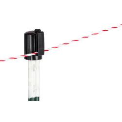 Isolateur de tête T-Post AKO par 10 Noir Isolateur de tête T-Post AKO par 10 Noir