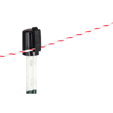 Isolateur de tête T-Post AKO par 10 Noir Isolateur de tête T-Post AKO par 10 Noir