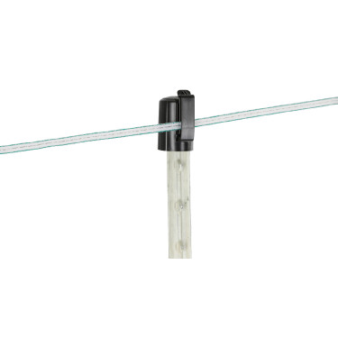 Isolateur de tête T-Post AKO par 10 Noir Isolateur de tête T-Post AKO par 10 Noir