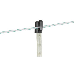 Kopisolator T-Post AKO per 10 Zwart