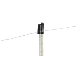 Isolateur de tête T-Post AKO par 10 Noir Isolateur de tête T-Post AKO par 10 Noir
