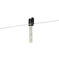 Isolateur de tête T-Post AKO par 10 Noir Isolateur de tête T-Post AKO par 10 Noir