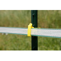 Isolator band T-Post AKO per 25 Geel