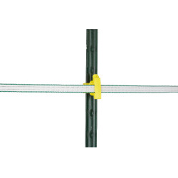Isolateur ruban T-Post AKO par 25 Jaune