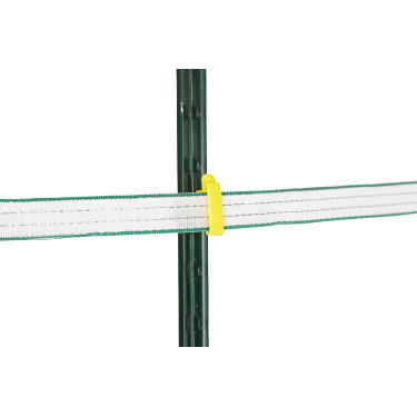 Isolator band T-Post AKO per 25 Geel