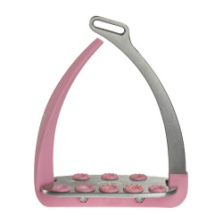 Etriers de sécurité Veredus Steel1 Vita Argent / rose clair Etriers de sécurité Veredus Steel1 Vita Argent / rose clair