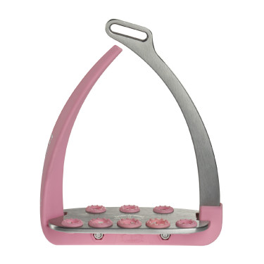 Etriers de sécurité Veredus Steel1 Vita Argent / rose clair Etriers de sécurité Veredus Steel1 Vita Argent / rose clair