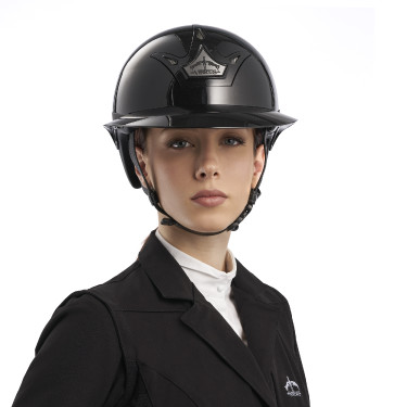 Casque Veredus Vita GST visière standard Noir glossy